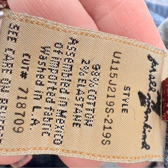 Vintage Y2K 7 for all Mankind Dojo Style Women's Blue Jeans - Picture 7 of 16